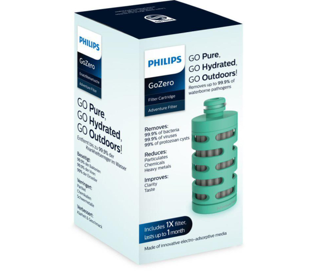 PHILIPS Wkład filtrujący GoZero Adventure AWP294 10 - 1028278 - zdjęcie 3